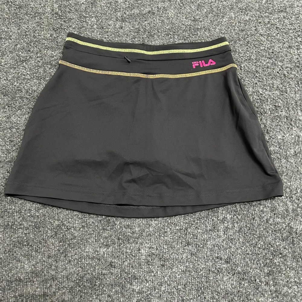 Fila Skort Womens Size XS Gray Athletic Tennis Golf Mini Skirt Stretch Pocket